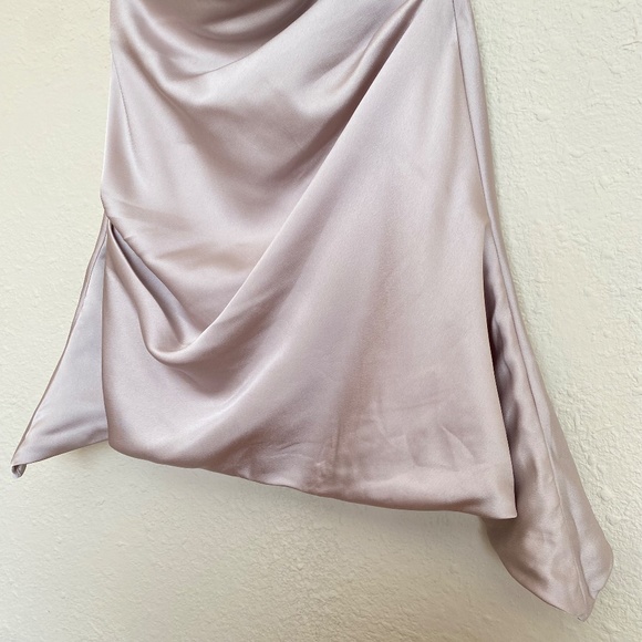 HOUSE OF CB 'Jasmine' Oyster cream Draped Strapless Corset Dress NWOT size L‎ - Picture 5 of 11